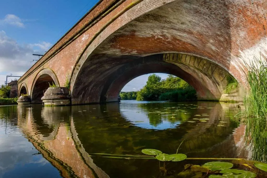 Moulsford Railway Bridge, River Thames, near South Stoke, Oxford