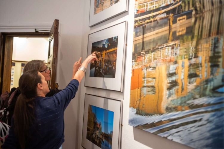 Annette Price: The River Within - London Exhibition opening at the Riverside Gallery, Richmond Old Town Hall 2 Sept 2019