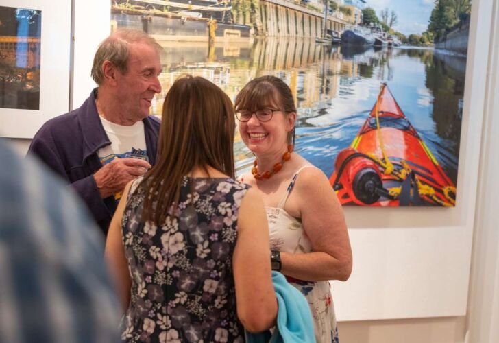 Annette Price: The River Within - London Exhibition opening at the Riverside Gallery, Richmond Old Town Hall 2 Sept 2019