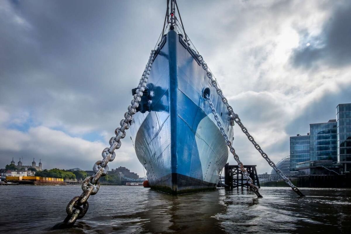 10. HMS Belfast.