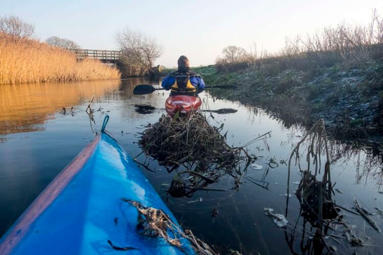 The River Thames between Cricklade and Castle Eaton.